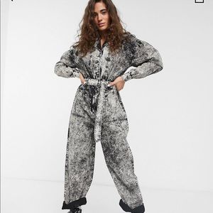 ASOS Acid wash overalls